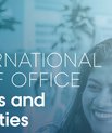 Image of the front page of the International Staff Office Events and Activities folder 2025
