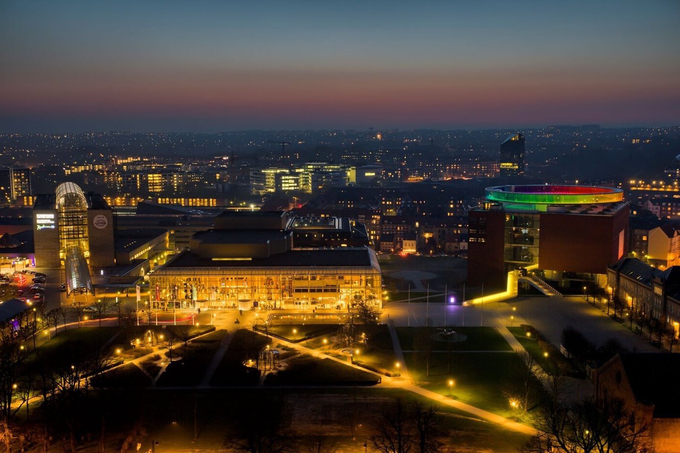 Concert Hall Aarhus (Musikhuset Aarhus).