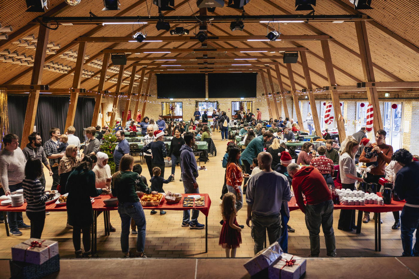 Christmas party at AU